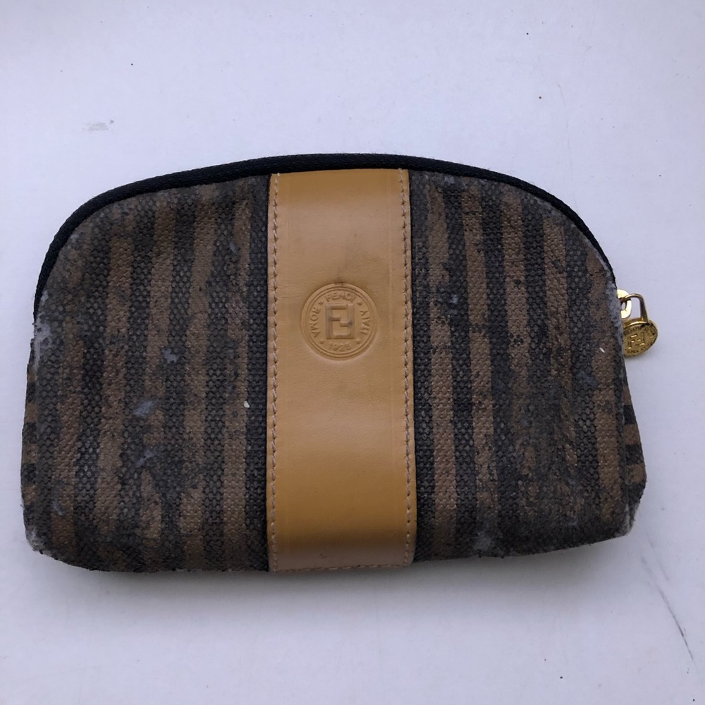 Vintage Fendi mini bag with lots of signs of wear
